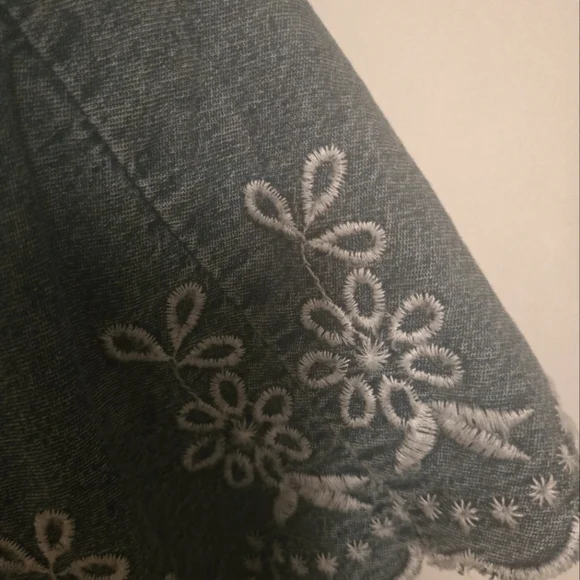 Denim blouse - Picture 2 of 6